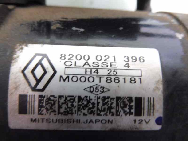 Recambio de motor arranque para renault modus confort dynamique referencia OEM IAM 8200021396 M000T86181 