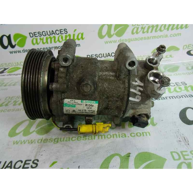 Recambio de compresor aire acondicionado para citroën c4 coupe lx referencia OEM IAM 9651910980  