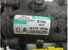 Recambio de compresor aire acondicionado para citroën c4 coupe lx referencia OEM IAM 9651910980   2