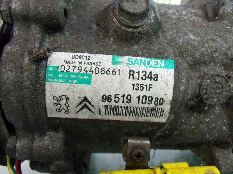 Recambio de compresor aire acondicionado para citroën c4 coupe lx referencia OEM IAM 9651910980  
