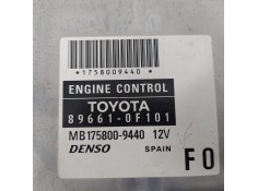 Recambio de centralita motor uce para toyota corolla verso (r1) 2.2 d-4d luna referencia OEM IAM 896610F101   2