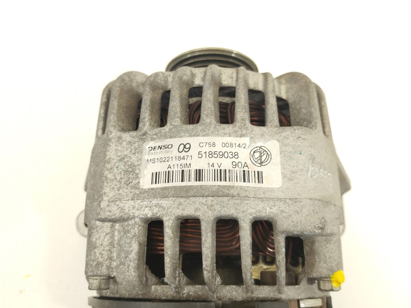 Recambio de alternador para fiat nuova 500 (150) blackjack referencia OEM IAM 51859038 MS1022118471 