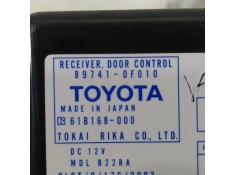 Recambio de centralita cierre para toyota corolla verso (r1) 2.2 d-4d luna referencia OEM IAM 897410F010   2