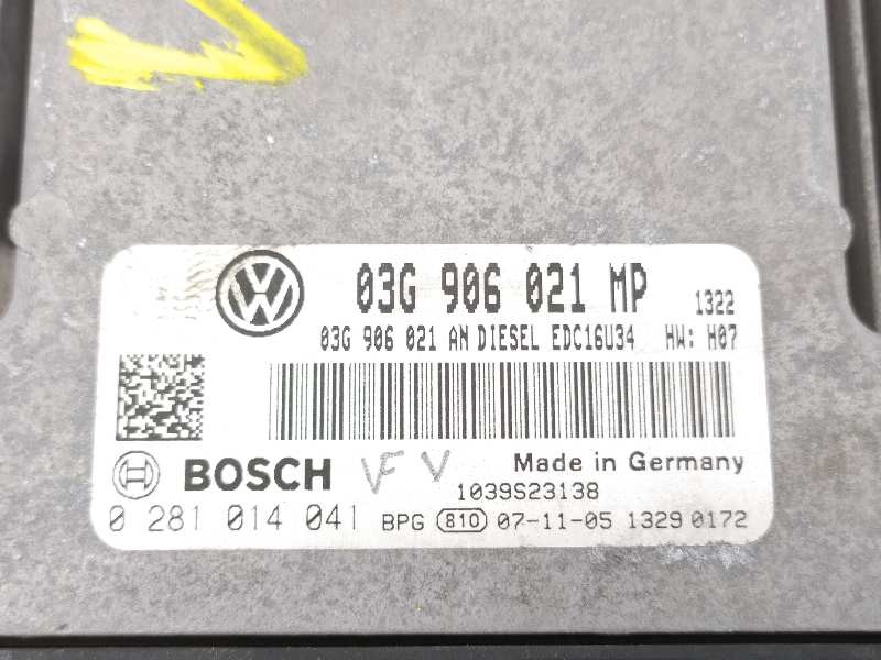 Recambio de centralita motor uce para volkswagen touran (1t2) traveller referencia OEM IAM 03G906021MP 0281014041 