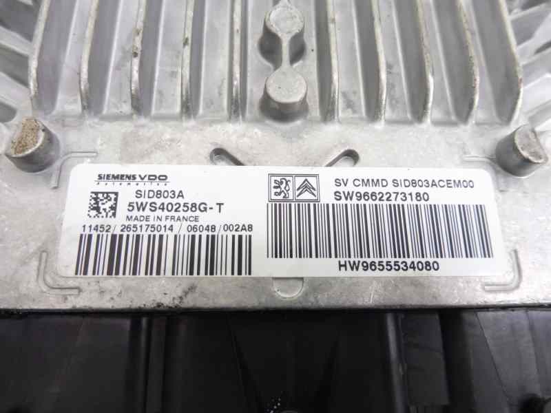 Recambio de centralita motor uce para citroën c5 berlina exclusive referencia OEM IAM 9655534080 9662273180 5WS40258G-T