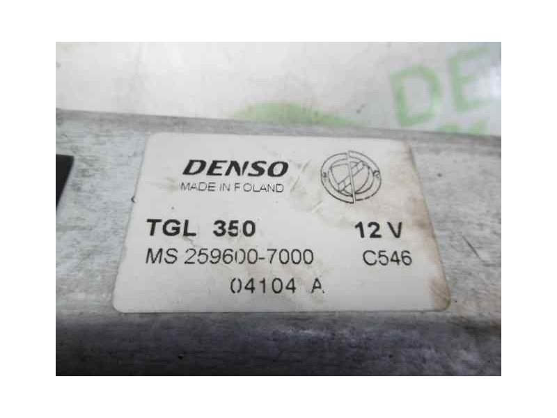 Recambio de motor limpia trasero para fiat panda (169) 1.2 8v emotion referencia OEM IAM 2596007000 MS2596007000 