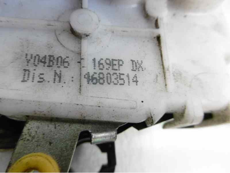 Recambio de cerradura puerta trasera derecha para fiat panda (169) 1.2 8v emotion referencia OEM IAM 46803514  