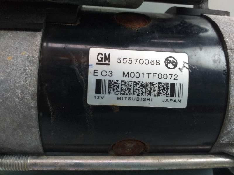 Recambio de motor arranque para opel astra j sports tourer selective referencia OEM IAM 55570068 M001TF0072 