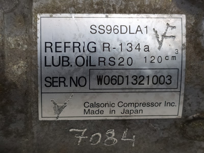 Recambio de compresor aire acondicionado para » otros... santana 350 referencia OEM IAM SS96DLA1 W06D1321003 