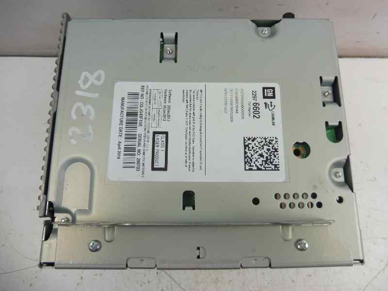 Recambio de sistema audio / radio cd para opel astra j sports tourer selective referencia OEM IAM 22976602  