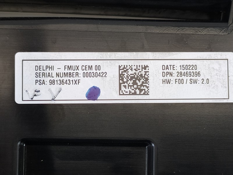 Recambio de mando climatizador para citroën c4 lim. feel referencia OEM IAM 98136431XF  