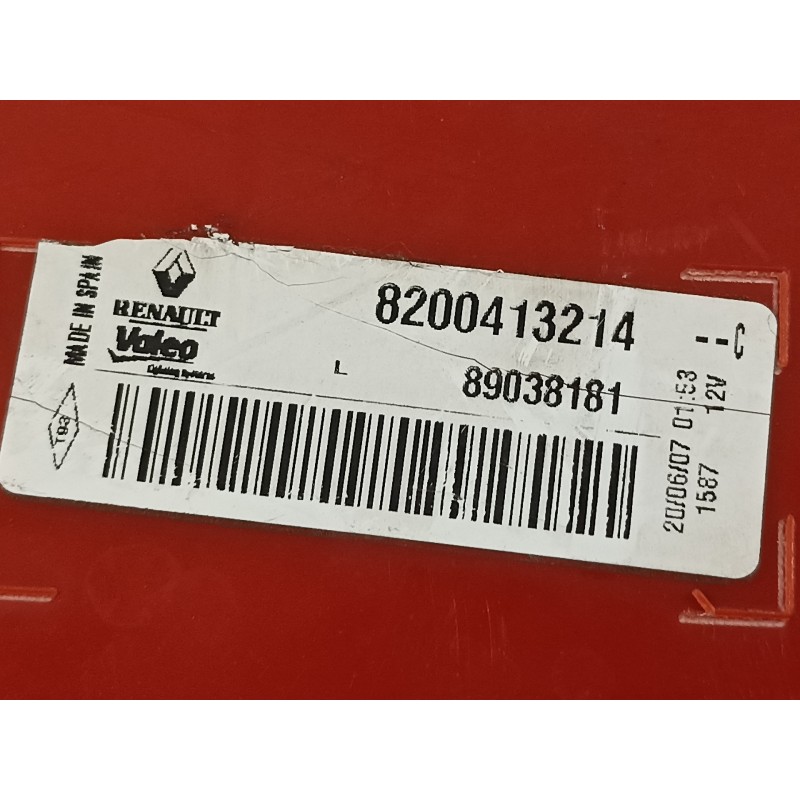 Recambio de piloto trasero izquierdo para renault megane ii berlina 5p confort authentique referencia OEM IAM 8200413214  