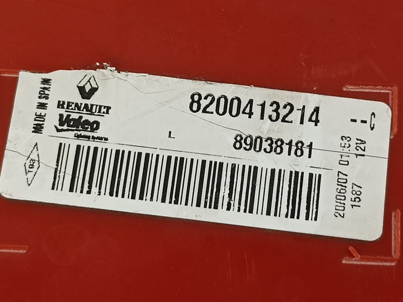 Recambio de piloto trasero izquierdo para renault megane ii berlina 5p confort authentique referencia OEM IAM 8200413214  