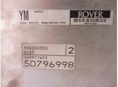 Recambio de centralita motor uce para mg serie 25 (rf) classic (5-ptas.) referencia OEM IAM NNN100743 NNM006350 5D796998 2