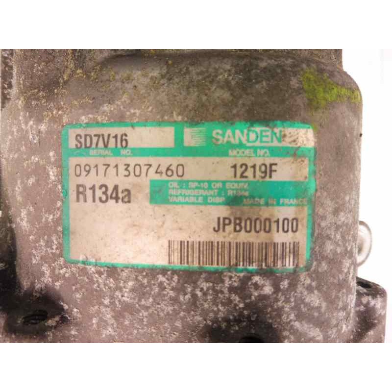 Recambio de compresor aire acondicionado para mg serie 25 (rf) classic (5-ptas.) referencia OEM IAM JPB000100 09171307460 
