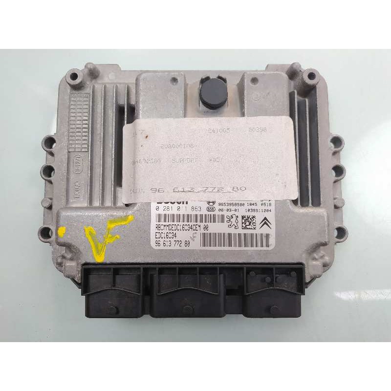 Recambio de centralita motor uce para citroën c4 berlina collection referencia OEM IAM 9661377280 0281011863 