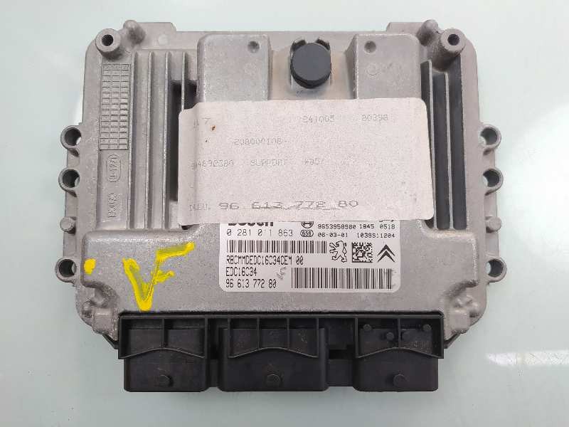 Recambio de centralita motor uce para citroën c4 berlina collection referencia OEM IAM 9661377280 0281011863 