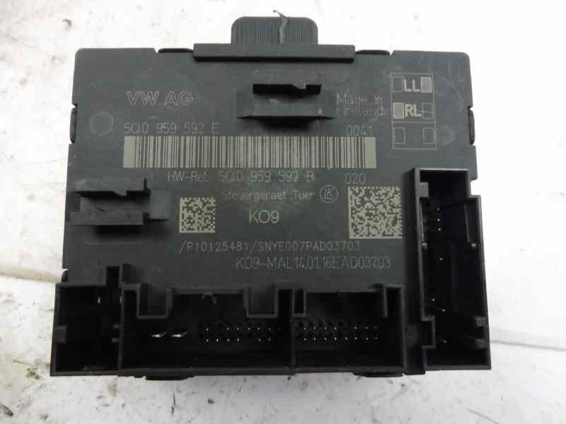 Recambio de modulo confort para volkswagen golf vii lim. (bq1) comfortline referencia OEM IAM 5Q0959592E 5Q0959592B 