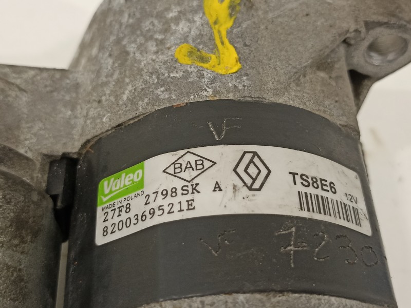 Recambio de motor arranque para renault clio iii authentique referencia OEM IAM 8200369521E  