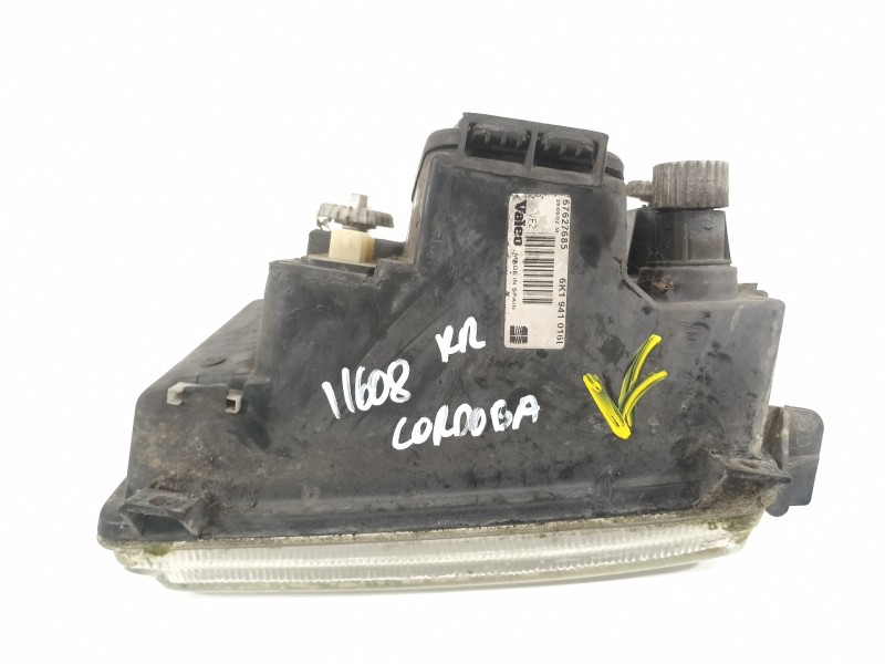 Recambio de faro derecho para seat cordoba berlina (6k2) aniversario referencia OEM IAM 6K1941016L  