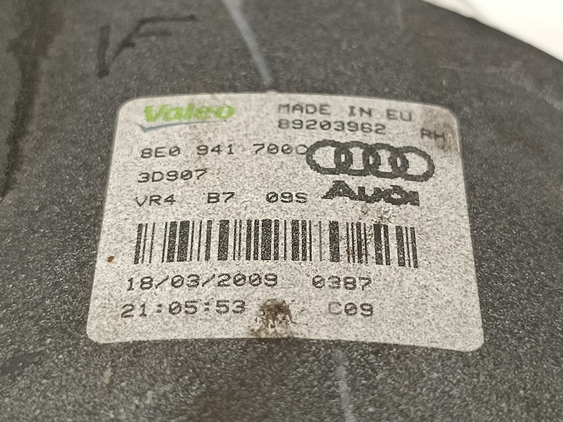 Recambio de faro antiniebla derecho para audi a3 (8p) 1.9 tdi ambiente referencia OEM IAM 8E0941700C 89203962 