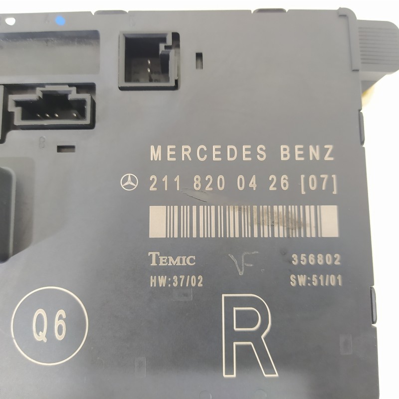 Recambio de modulo confort para mercedes-benz clase e (w211) berlina e 320 cdi (211.026) referencia OEM IAM 2118200426  