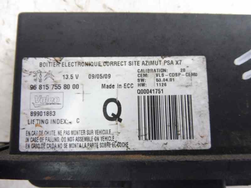 Recambio de modulo electronico para citroën c5 berlina exclusive referencia OEM IAM 9681575580 89901883 