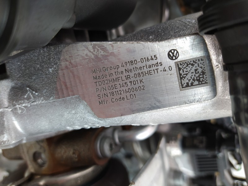 Recambio de motor completo para volkswagen t-roc advance referencia OEM IAM DPC  