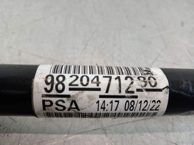 Recambio de transmision delantera izquierda para toyota proace city referencia OEM IAM 9820471280  