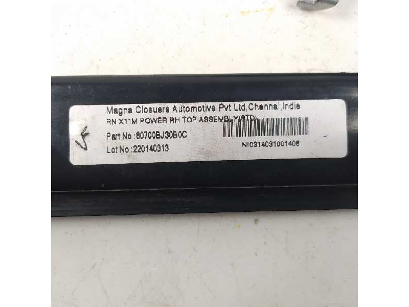 Recambio de elevalunas delantero derecho para nissan nv 200 (m20) nv200 combi comfort referencia OEM IAM 80700BJ30B0C 80730BJ30A