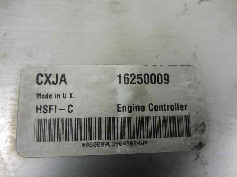 Recambio de centralita motor uce para opel zafira a comfort referencia OEM IAM 16250009  