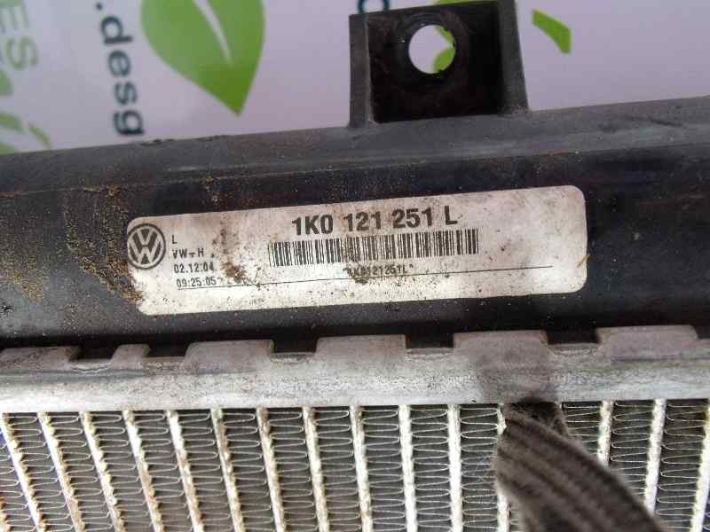 Recambio de radiador agua para volkswagen caddy ka/kb (2k) life referencia OEM IAM 1K0121251L  