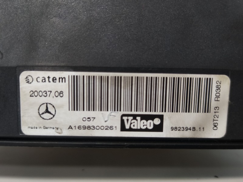 Recambio de resistencia calefaccion para mercedes-benz clase a (w169) a 200 cdi a-edition referencia OEM IAM A1698300261  