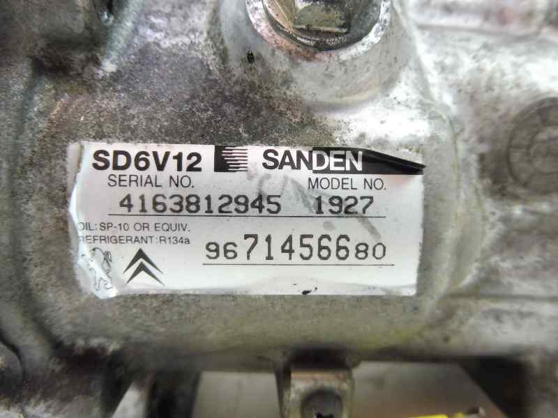 Recambio de compresor aire acondicionado para citroën nemo basis referencia OEM IAM 9671456680  
