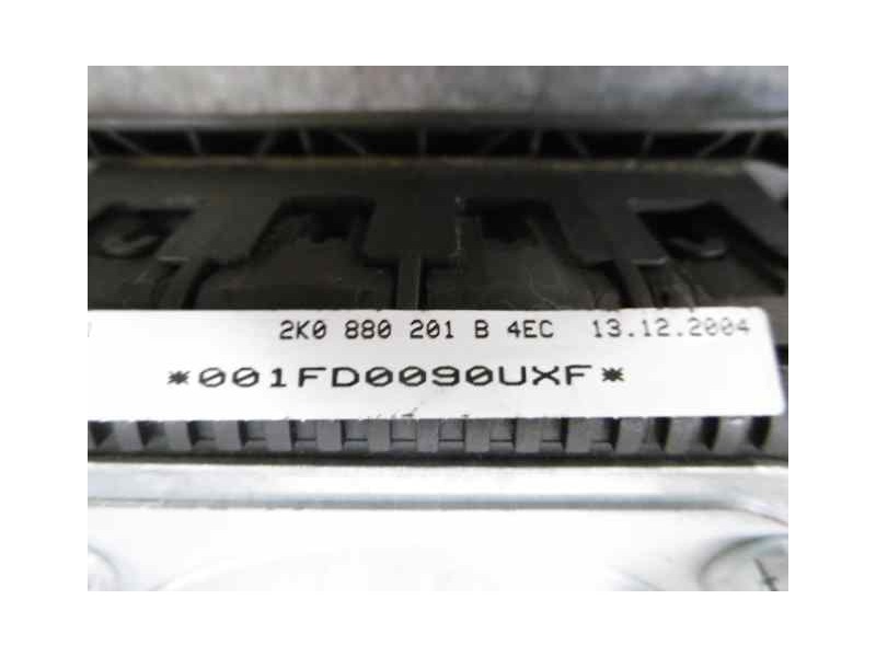 Recambio de kit airbag para volkswagen caddy ka/kb (2k) life referencia OEM IAM 6Q0909605AJ 2K0880201B 
