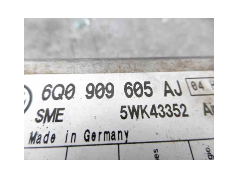 Recambio de kit airbag para volkswagen caddy ka/kb (2k) life referencia OEM IAM 6Q0909605AJ 2K0880201B 