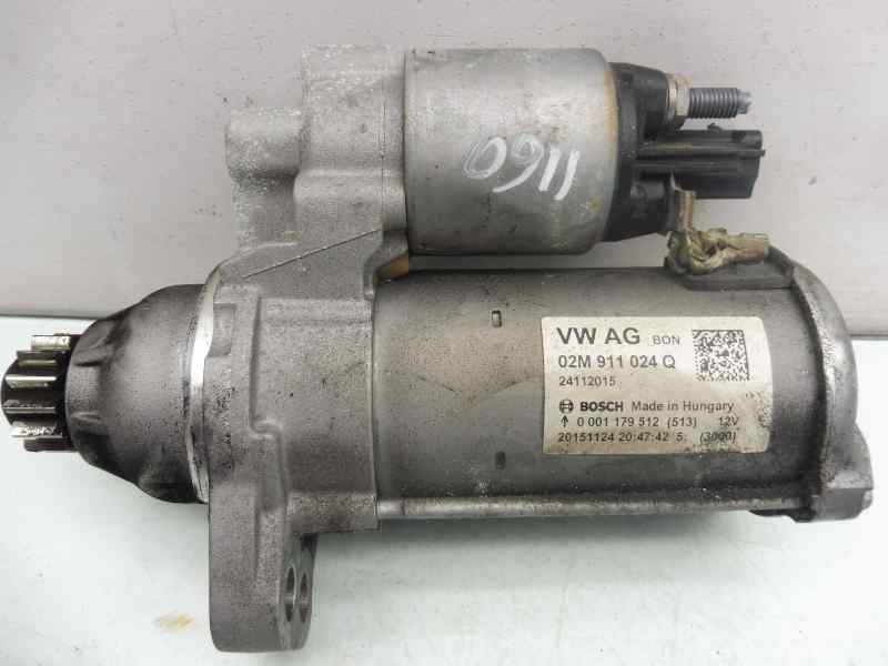 Recambio de motor arranque para volkswagen polo (6c1) crosspolo referencia OEM IAM 02M911024Q 0001179512 