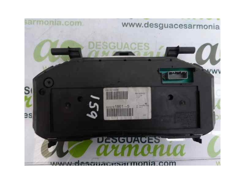 Recambio de cuadro instrumentos para renault clio grandtour dynamique referencia OEM IAM 8200761861  
