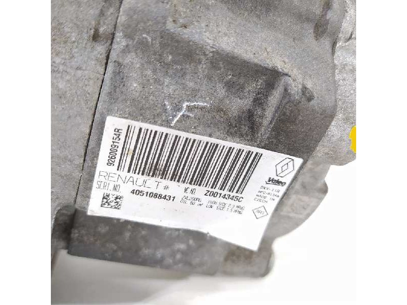 Recambio de compresor aire acondicionado para dacia sandero ambiance referencia OEM IAM 926009154R Z0014345C 