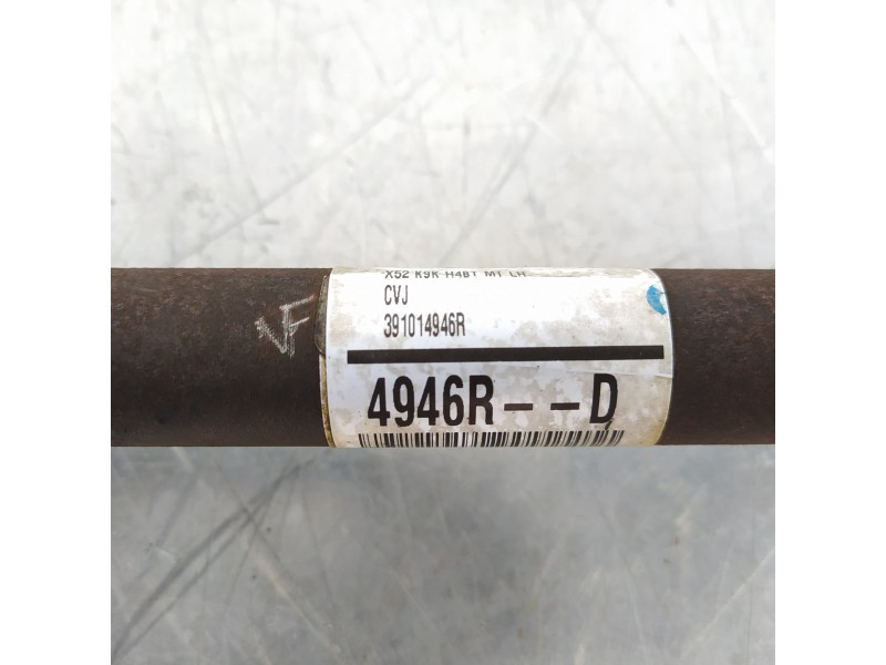 Recambio de transmision delantera izquierda para dacia sandero ambiance referencia OEM IAM 391014946R  
