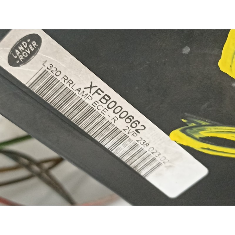 Recambio de piloto trasero derecho para land rover range rover sport v6 td hse referencia OEM IAM XFB000662  