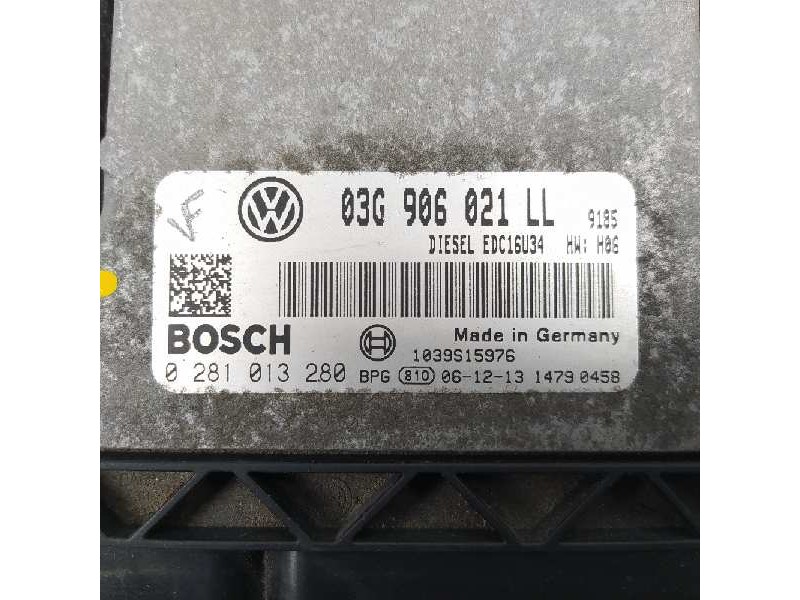 Recambio de centralita motor uce para seat leon (1p1) stylance / style referencia OEM IAM 03G906021LL 0281013280 