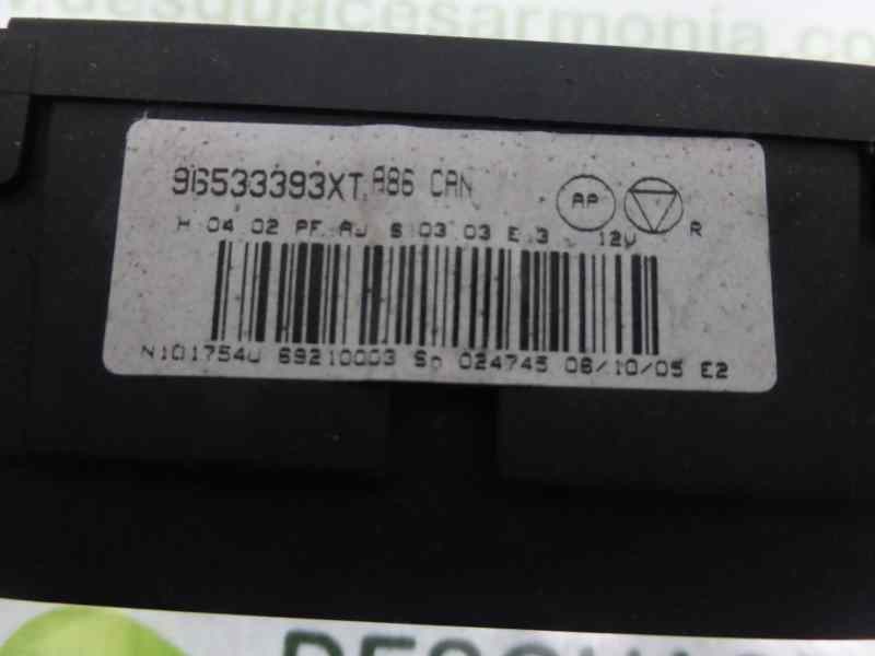 Recambio de mando climatizador para citroën c3 hdi 92 xtr referencia OEM IAM 96533393XT  