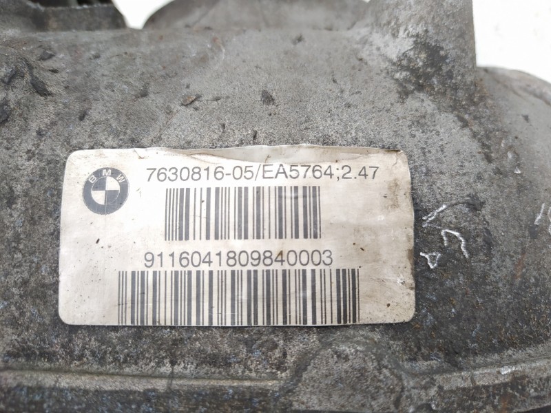 Recambio de diferencial trasero para bmw serie 5 touring (f11) 530d xdrive referencia OEM IAM 7630816 7573821 7573817
