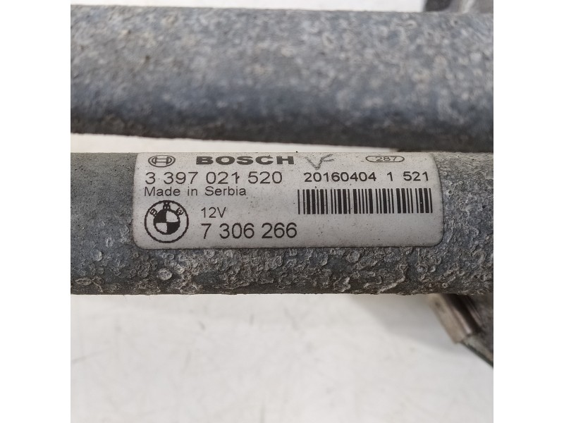 Recambio de motor limpia delantero para bmw serie 5 touring (f11) 530d xdrive referencia OEM IAM 7306266 3397021520 7308771