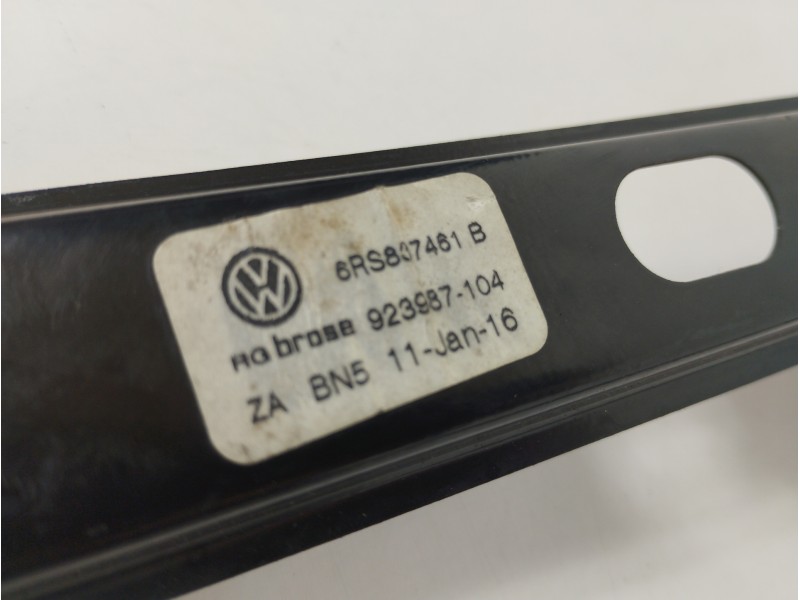 Recambio de elevalunas delantero izquierdo para volkswagen polo (6c1) crosspolo referencia OEM IAM 6RS837461B 6R0959801DG 