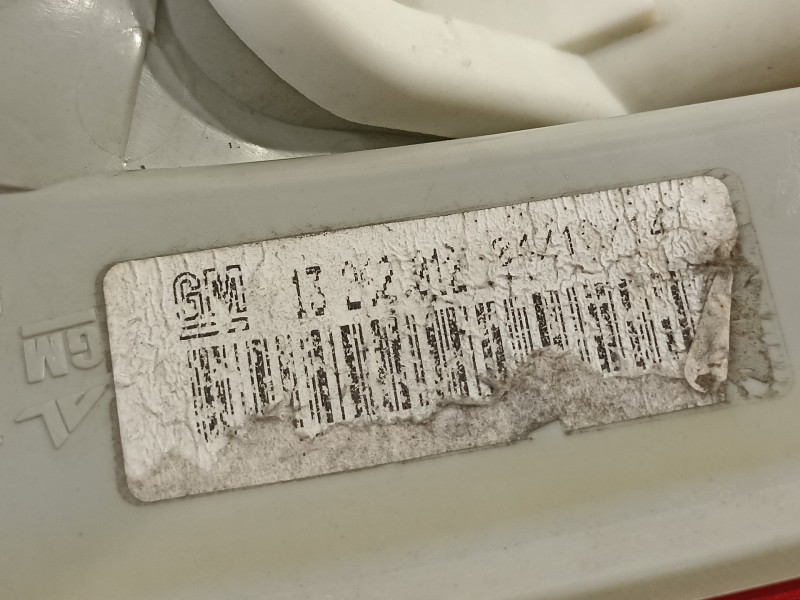 Recambio de piloto trasero derecho para opel astra j lim. 1.6 cdti dpf referencia OEM IAM 13306454 13262012 