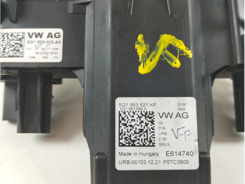 Recambio de mando intermitentes para volkswagen t-roc advance referencia OEM IAM 5Q1953502AA 5Q1953502AA 