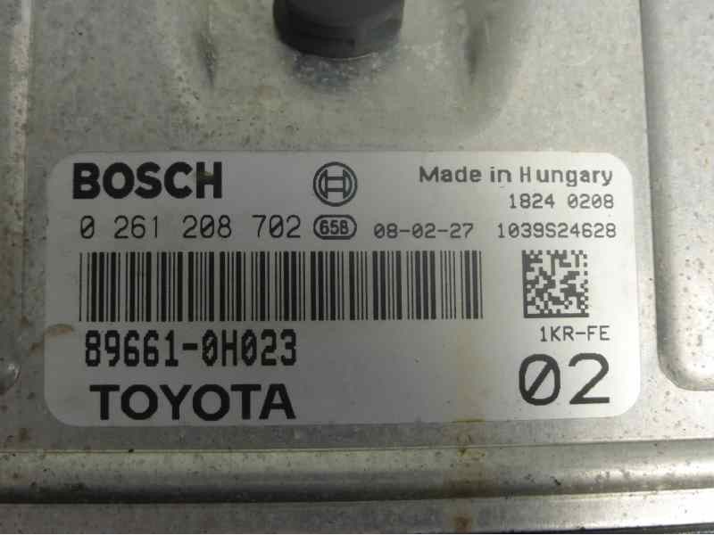 Recambio de centralita motor uce para toyota aygo (kgb/wnb) city referencia OEM IAM 896610H023 0261208702 