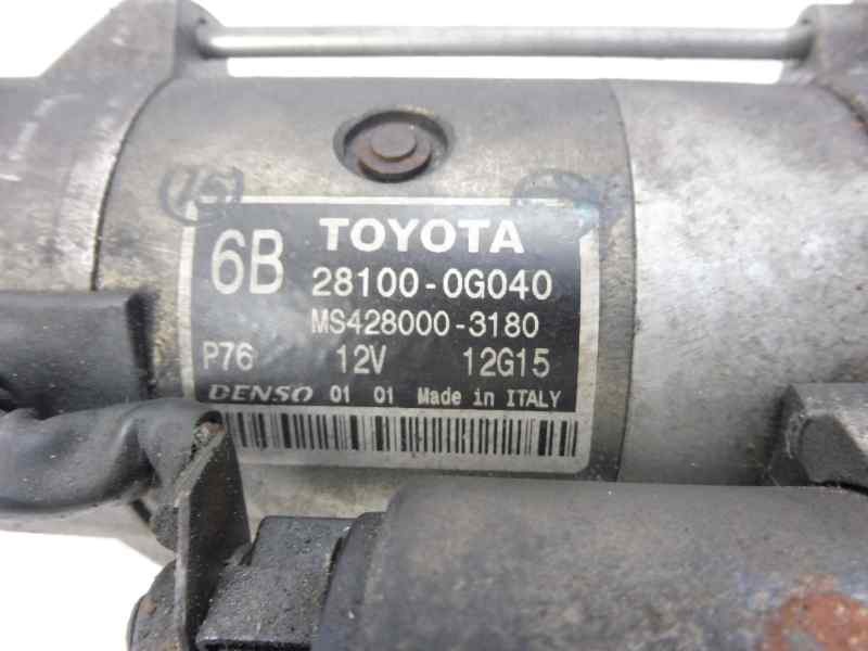 Recambio de motor arranque para toyota rav 4 (a3) executive referencia OEM IAM 281000G040  